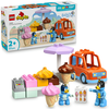 Image de LEGO® DUPLO® Bluey Ice Cream Trip with Bluey Toddler Toy 10458