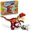 Image de LEGO Creator 3in1 Fierce Dinosaur Figure Building Toy 31379