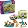 Image de LEGO Friends Horse & Baby Foal Trailer with Car Toy 42695