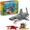 Image de LEGO Creator 3in1 Fierce Shark with a Treasure Chest 31381