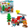 Image de LEGO DUPLO Fire Engine with Hose and Firefighter Toy 10473