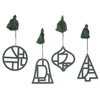 Image de Décorations de noël Broste Copenhagen  FILI X4