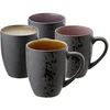 Image de Set de 4 mugs mix couleurs 30 cl