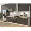 Image de ULTRA Cuisine complete avec meuble four et plan de travail inclus L 300 cm - Gris mat