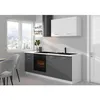 Image de Cuisine complete PREGO - L 210 cm - Décor gris Graphit - Plan de travail 210 cm inclus