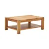 Image de Table basse chêne massif Luminescence Bois