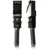 Image de Câble réseau PatchSee PCI6-U/4 1,2 m noir U/UTP avec système de localisation
