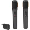 Image de Ensemble de microphones sans fil JBL Partybox noir (lot de 2)