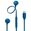 Image de Auriculares JBL Tune 305C filaires USB-C Hi-Res avec micro bleu