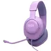 Image de Auriculaires JBL Quantum 100M2 filaires Jack 3,5 mm Gaming micro amovible violet