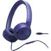 Image de Casque JBL Tune 530C filaire USB-C, son Pure Bass, pliable, micro, bleu