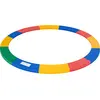 Image de HOMCOM Coussin de protection pour trampoline de remplacement Ø 366 cm résistant aux rayons UV, anti déchirure rouge