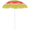 Image de Outsunny Parasol de plage jardin design hawai inclinable hauteur réglable multicouleur 160 cm