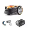 Image de Kit d'alimentation LawnMaster DM16-300 | Tondeuse robotisée MX 24 V « Drop and Mow »   Avec batterie et lames de rechange
