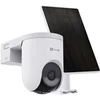 Image de Pack connectée HB8 Lite extérieure Blanc + panneau solaire 5W