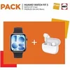 Image de Pack Watch Fit 5 Bluetooth Noir + Ecouteurs sans fil True Wireless FreeBuds SE 4 avec réduction de bruit active Blanc