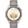 Image de Watch GT 7 46 mm Bluetooth acier inoxydable argent avec bracelet en cuir composite Gris