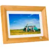 Image de Cadre photo numérique RDPF-700W - Fonction Horloge Marron