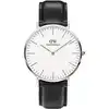 Image de Montre Homme DANIEL WELLINGTON CLASSIC en Cuir Noir