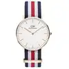 Image de Montre Femme DANIEL WELLINGTON CLASSIC en Nato Bleu