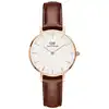 Image de Montre Femme DANIEL WELLINGTON ST MAWES en Cuir Marron