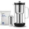 Image de Carafe filtrante en Verre et inox PM
