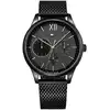 Image de Montre Homme TOMMY HILFIGER en Acier Noir Etanche