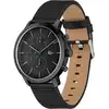 Image de Montre Homme LACOSTE en Cuir Noir Etanche