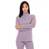 Image de Odlo Essential Ceramiwarm 1/2 Zip Vêtements femme Violet L