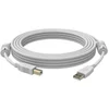 Image de Cable USB Vision 3 m Macho/Macho Blanc