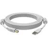 Image de Câble USB Vision 5 m USB 2.0 A vers B mâle/mâle blanc