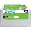 Image de Étiquettes DYMO D1 9mm x 7m Blanc sur Noir 10 Unités