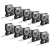 Image de Dymo Pack 10 Etiquettes Adhésives pour LabelManager 12mm 7m Noir/Blanc