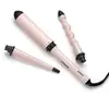 Image de Boucleur à Cheveux BaByliss Curl & Wave Trio Céramique 180°C-210°C 2 Niveaux 3 Têtes Rose