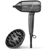 Image de Sèche-cheveux Ionique BaByliss Titanium Shine D6200DE 1600W 3 Températures 3 Vitesses avec Accessoires Acier