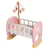 Image de Cuna mecedora pour poupées Smoby Baby Nurse Móvil giratoire 42 cm Rosa