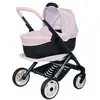 Image de Carrosse de poupées Smoby 3 en 1 nacelle amovible rose 42 cm