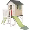 Image de Smoby Life Maison Pilotis Caseta Elevée avec Toboggan 1,50 m et Plateforme