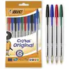 Image de Bic Cristal Original Blister de 10 Stylos Bleu/Noir/Rouge/Vert