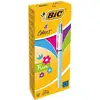 Image de Bic Fun 4 Couleurs Boîte de 12 Stylos Rétractables Corps Bleu Pastel