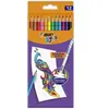 Image de Étui 12 crayons de couleur effaçables BIC 15x30x5 cm