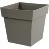 Image de Cache-pot EDA Toscane Carré 39 x 39 x 39 cm 38 L Taupe