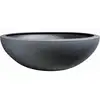 Image de Pot vasque EDA Graphit Up Ovale Ø59 cm 39 L Gris Anthracite Double Paroi Anti-UV