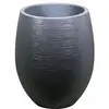 Image de Pot Rond EDA Egg Graphit 53L Ø50x60cm Gris Antracite