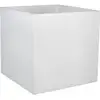 Image de Jardinière carrée EDA Graphit 57L Blanc Cérusé Polypropylène Double Paroi Anti-UV