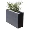 Image de Jardinière Muret Loft Graphit EDA 46L Plastique Gris Anthracite