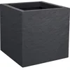 Image de Pots Carré EDA Volcania Up 21L Antracite 29,5cm