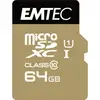 Image de Emtec microSDXC 64GB Class10 Gold+ mémoire flash