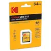 Image de Carte mémoire SDXC Kodak Premium Performance 64 Go UHS-I classe 10