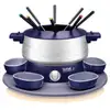 Image de Fondue Tefal EF3514 800 W 8 fourchettes revêtement antiadhésif bleu gris